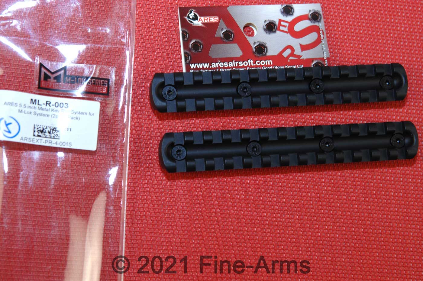 ARES M-Lok 5.5 inch Metal Rail Schienen
